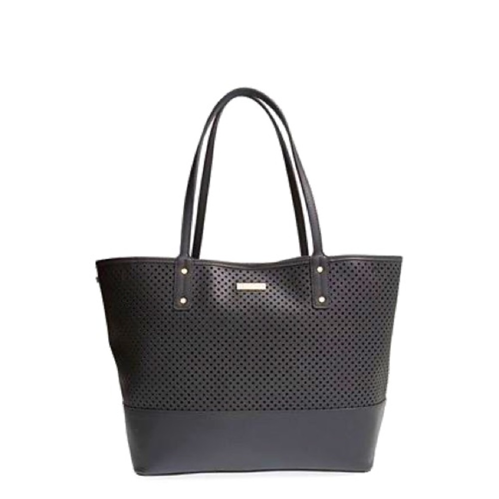SKIP HOP DUET 2-IN-1 DIAPER TOTE, BLACK